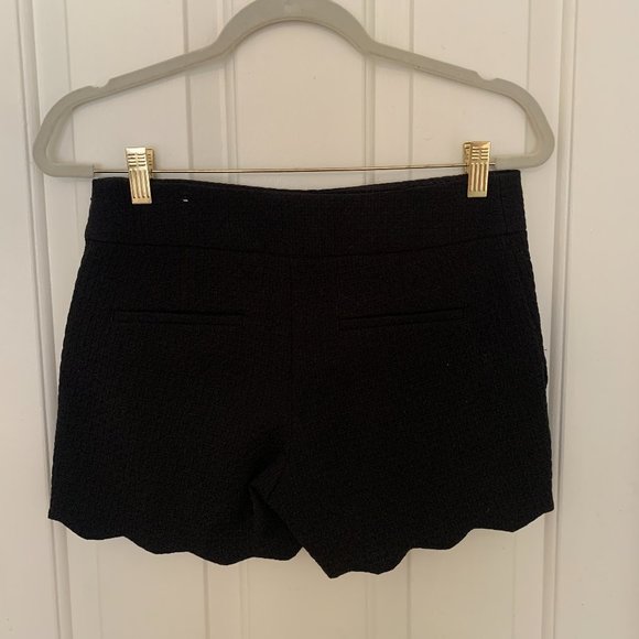LOFT Riviera Scalloped Short - Black - Picture 2 of 4